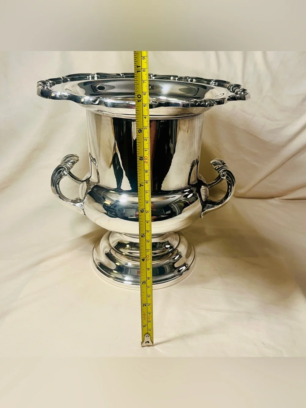 Silver-plate Champagne Chiller Ice Bucket | F.B. Rogers | VTG Georgetown Pattern
